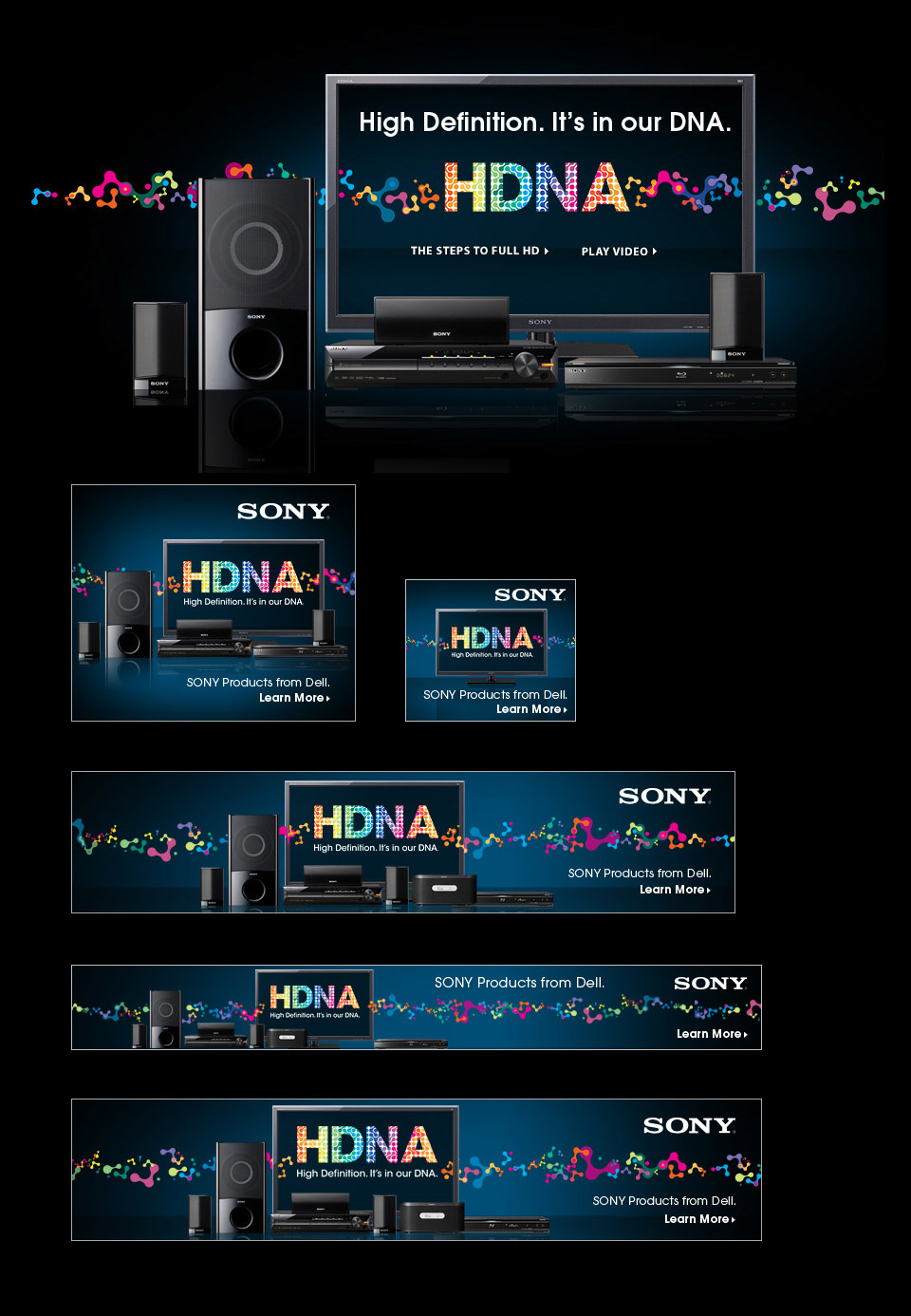 Sony Banners