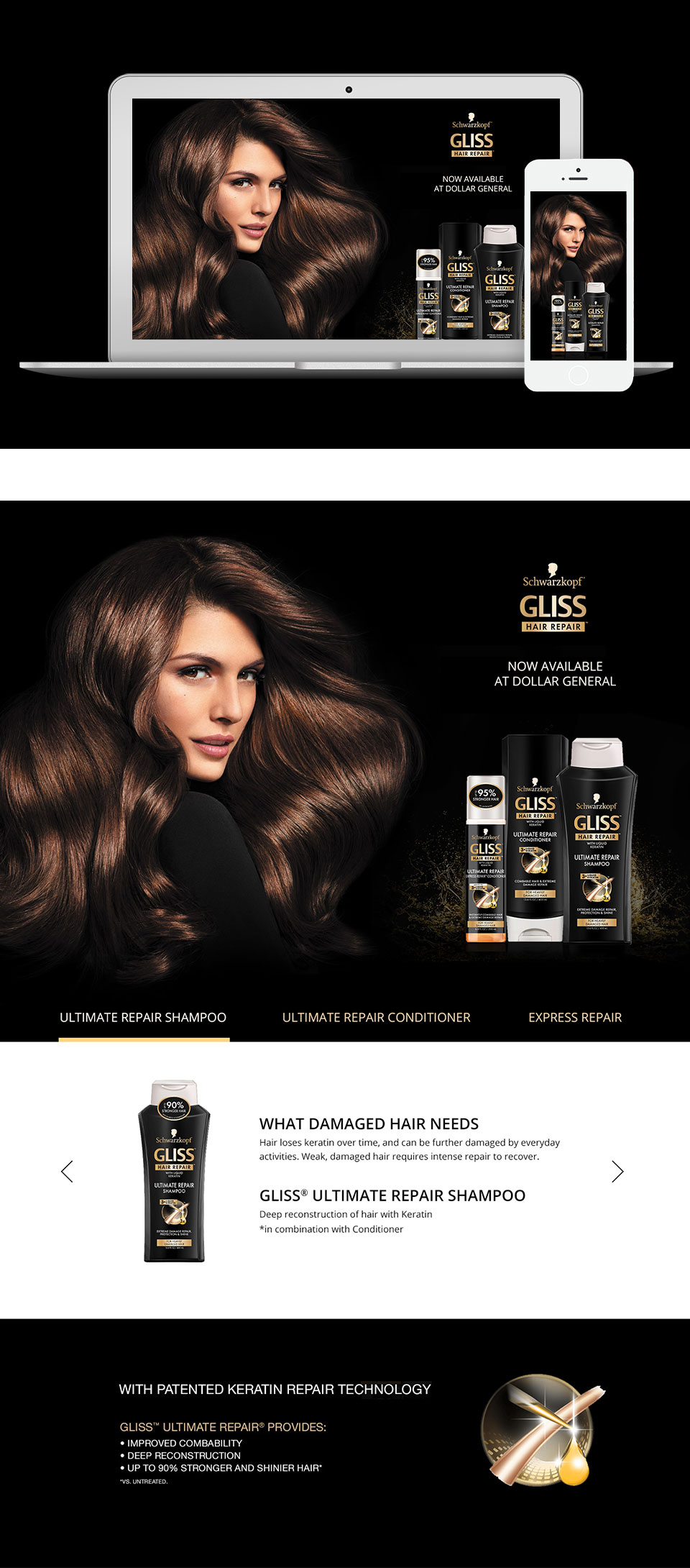 Gliss Brand Page
